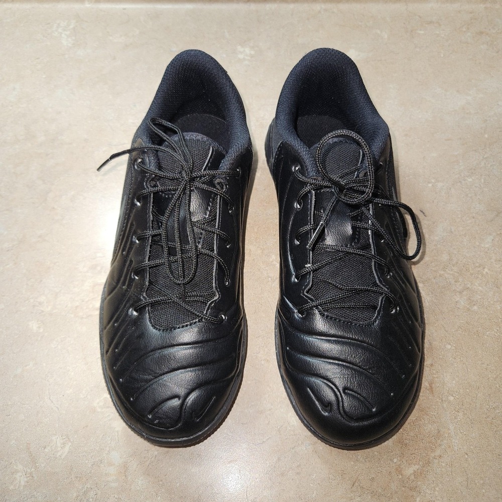 Nike Tiempo Legend 10 Academy Indoor Soccer Shoe Youth 2Y Black DV4354-002 Court - Picture 3 of 11